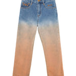 Pinko Kids Jeans Sfumato Terra/Denim per Bambine