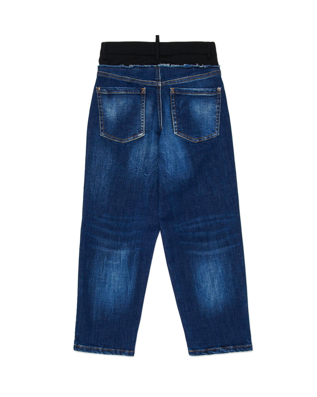 Dsquared2 Kids Jeans in Doppio Tessuto per Bambini