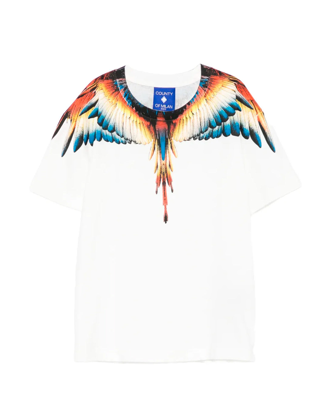 Marcelo Burlon County Of Milan Kids T-Shirt Bianca per Bambini