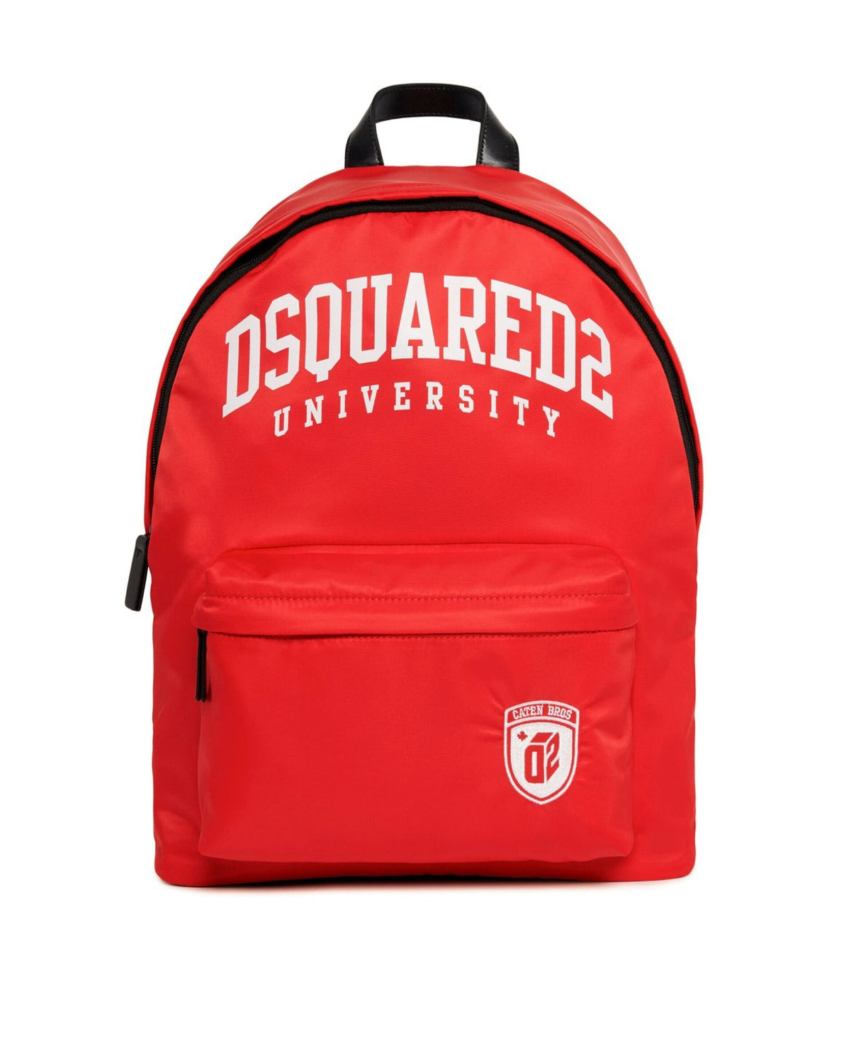 Dsquared2 Kids Zaino Rosso con Stampa per Bambini
