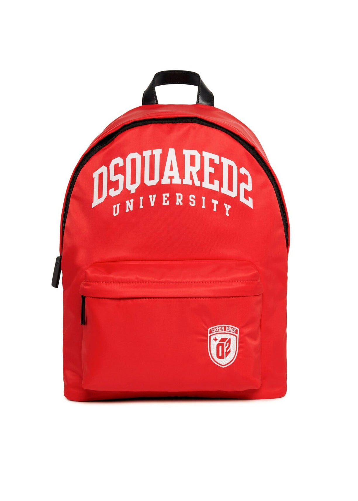 Dsquared2 Kids Zaino Rosso con Stampa per Bambini