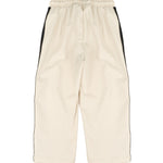 Yes London Kids Pantalone Beige con Bande Laterali per Bambini