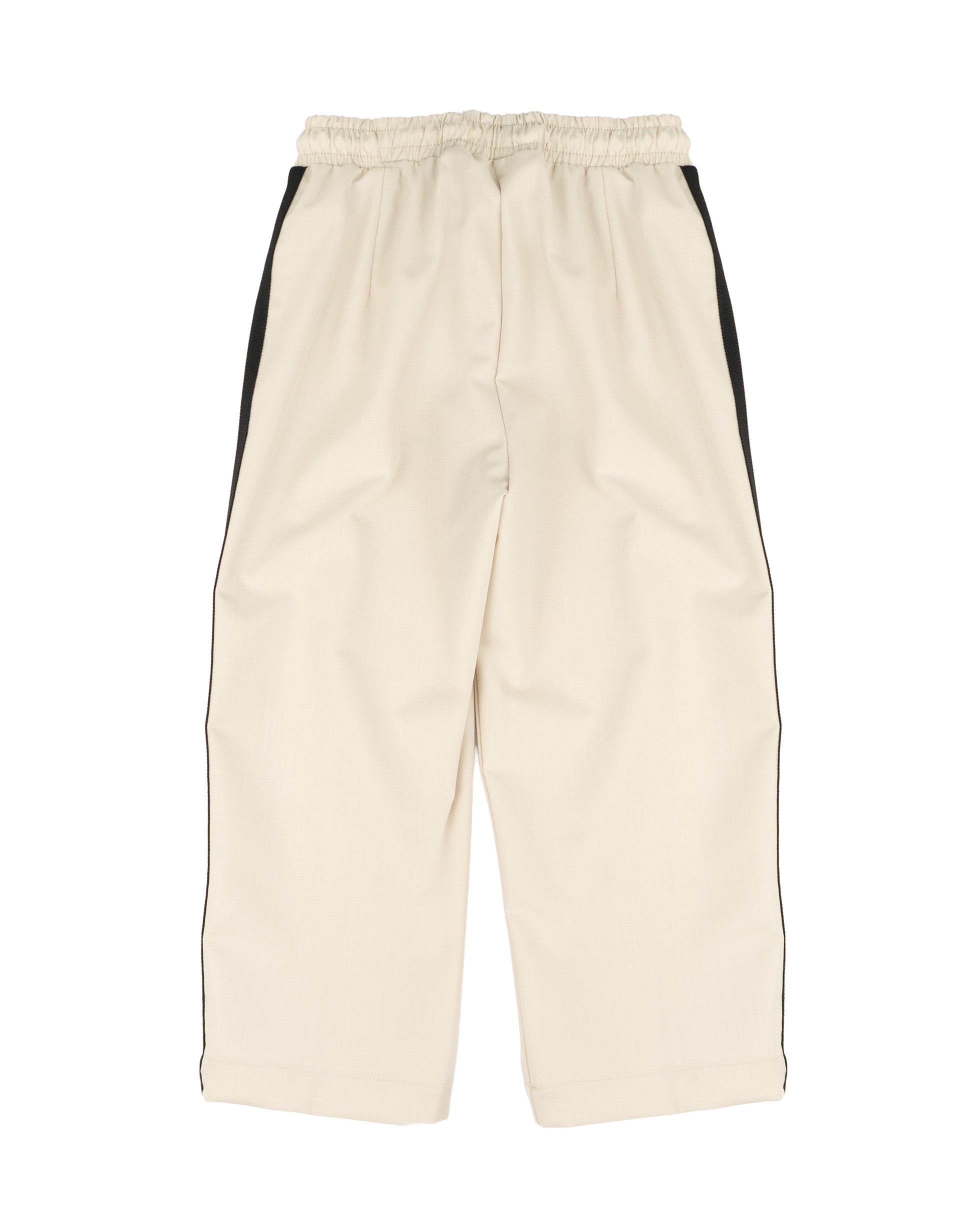 Yes London Kids Pantalone Beige con Bande Laterali per Bambini