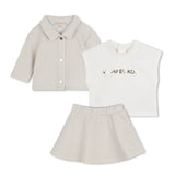Michael Kors Kids Completo Corda/Bianco per Neonate