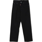 Dsquared2 Kids Jeans Nero con Borchie per Bambini