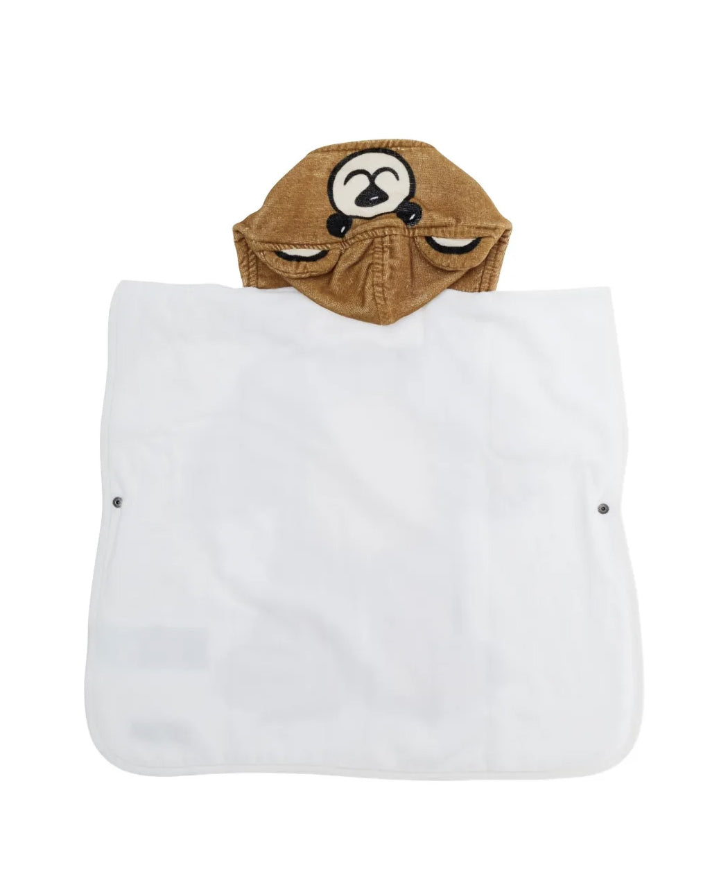 Moschino Kids Poncho Towel con Teddy Bear per Neonati