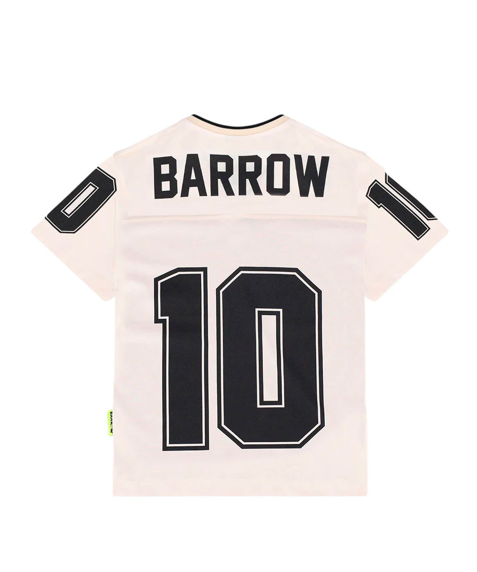 Barrow Kids Jersey Numero "10" Crema per Bambini