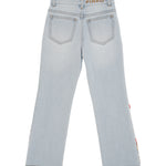 Pinko Kids Jeans Denim con Paillettes Fire per Bambine