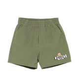 Moschino Kids Short Moschino Kids Short Verde con Logo Teddy Bear per Neonati