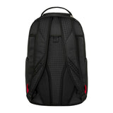 Sprayground Kids Zaino Nero in Nylon con Bocca di Squalo Camouflage e Logo per Bambini o Bambine