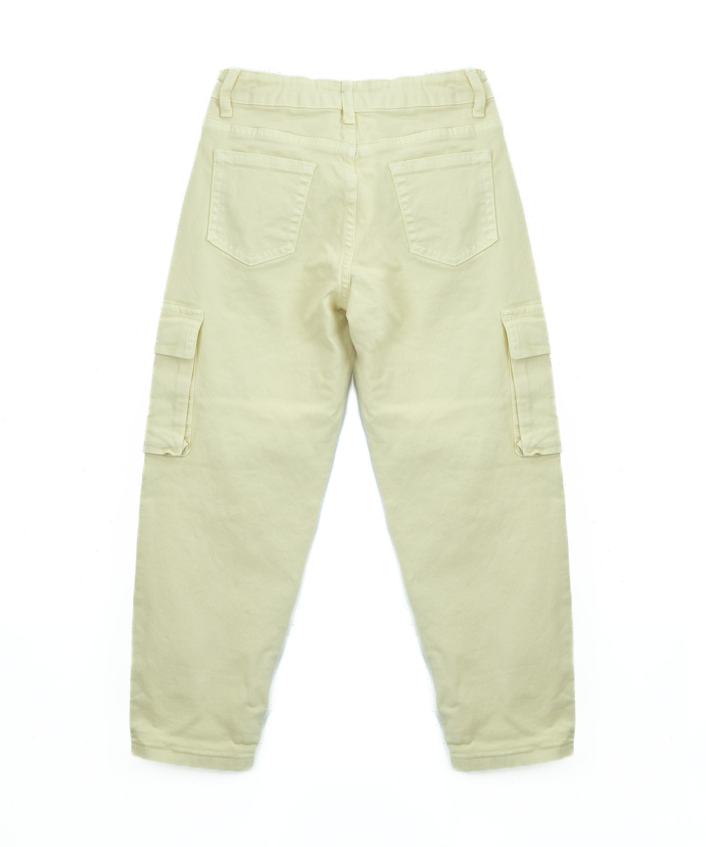 Vicolo Kids Pantalone Burro con Tasche Cargo per Bambine