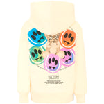 Barrow Kids Felpa con Cappuccio Stampa Retro Multicolor per Bambini
