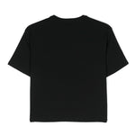 Pinko Kids T-shirt Nera con Stampa Logo 