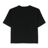 Pinko Kids T-shirt Nera con Stampa Logo 