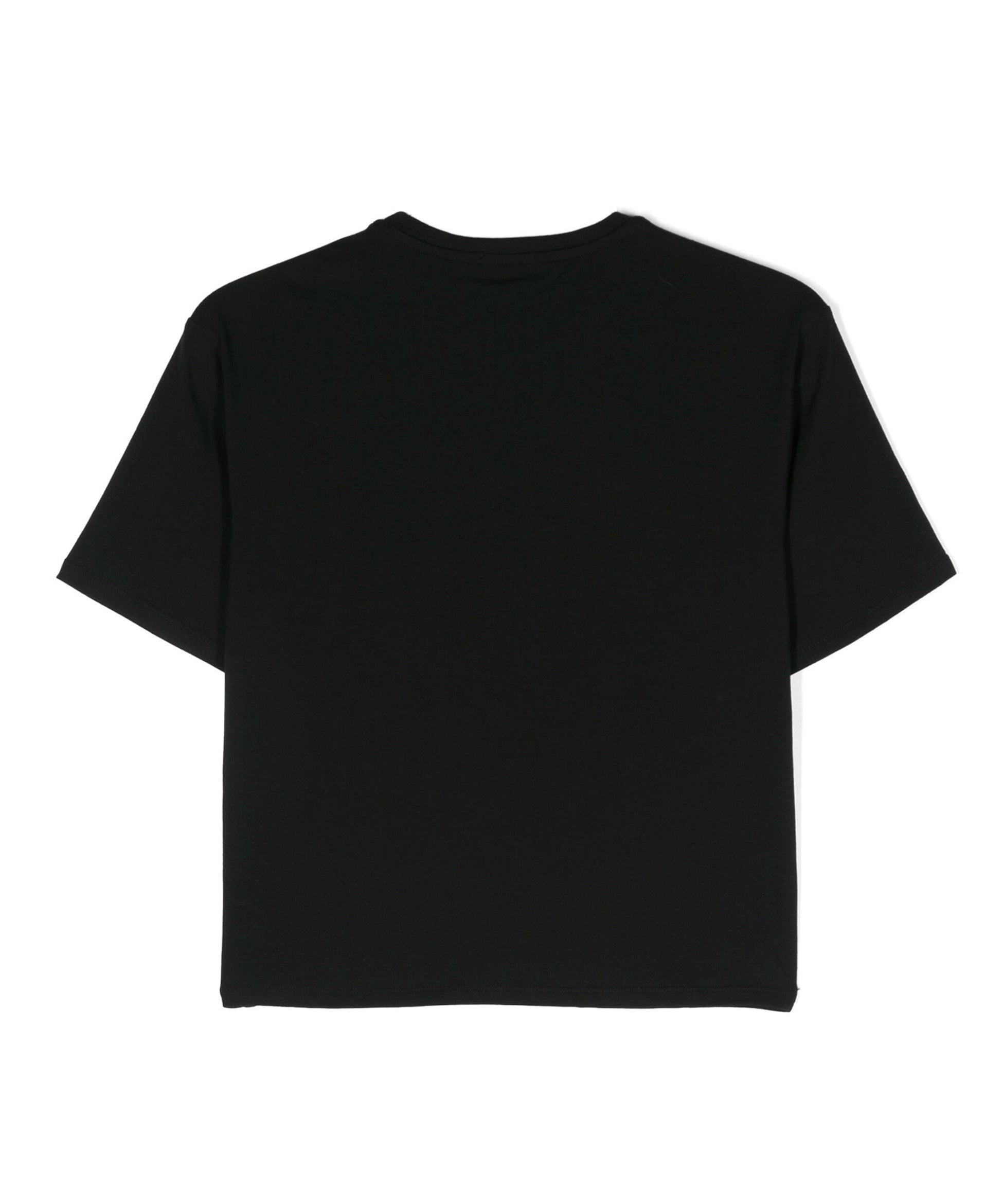 Pinko Kids T-shirt Nera con Stampa Logo 