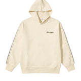 Palm Angels Kids Felpa Sabbia con Logo per Bambini