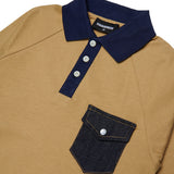 Dsquared2 Kids Camicia Beige e Fantasia a Quadri Unisex
