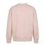 Palm Angels Kids Felpa Girocollo Rosa con Stampa Logo per Bambine