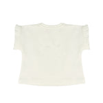 Moschino Kids T-Shirt con Teddy Bear Bianco per Neonate