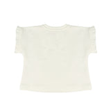 Moschino Kids T-Shirt con Teddy Bear Bianco per Neonate