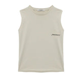 Hinnominate Kids T-Shirt Beige con Logo per Bambini (fronte)