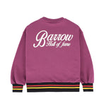 Barrow Kids Felpa Amaranto Girocollo per Bambine