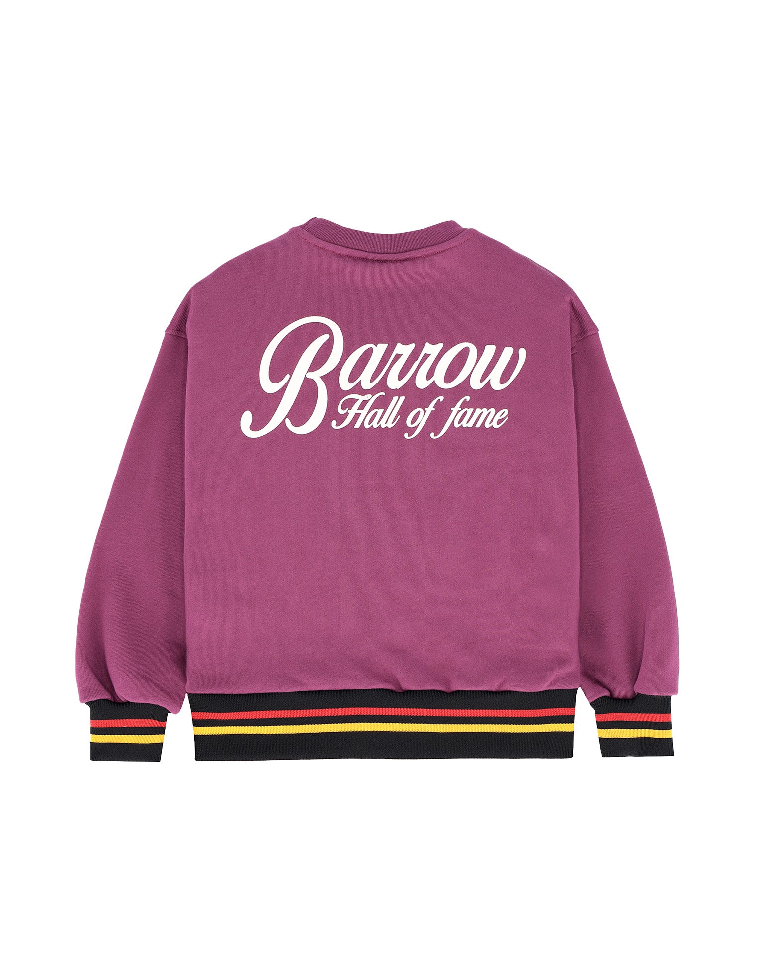 Barrow Kids Felpa Amaranto Girocollo per Bambine