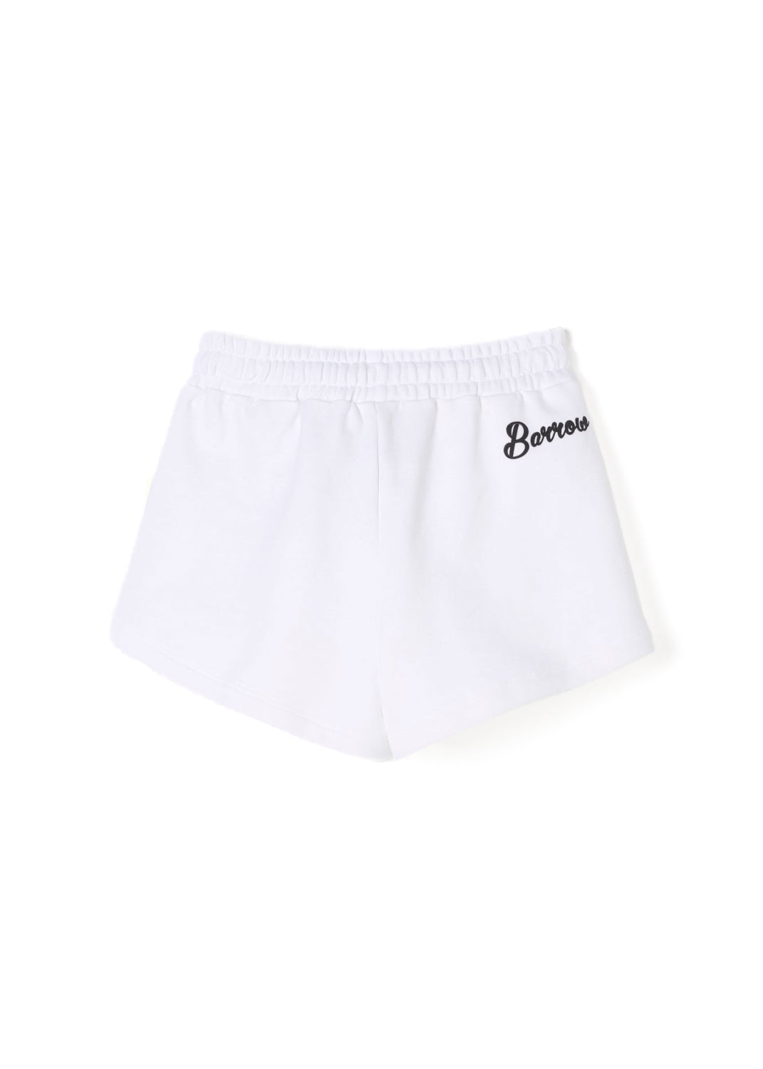 Barrow Kids Shorts Bianchi con Smiles per Bambine