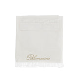 Blumarine Kids Lenzuola Nanna Panna Chiaro con Ricamo per Neonate