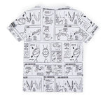 Iceberg Kids T-shirt Bianca con Grafica Cartoon per Bambini (retro)