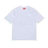 Diesel Kids T-shirt Bianca con Logo e Macro Oval D