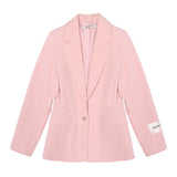 Hinnominate Kids Giacca Blazer Rosa Monopetto per Bambine