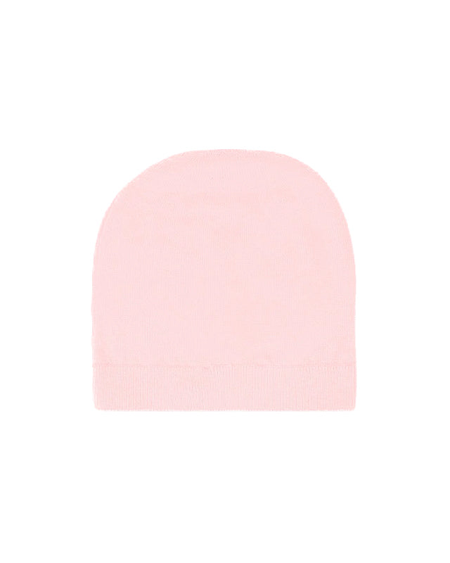 Moschino Kids Cappello Rosa con Logo Teddy per Neonate