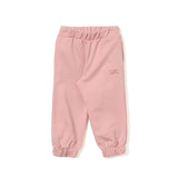 Elisabetta Franchi La Mia Bambina Pantaloni in Felpa Rosa per Neonate