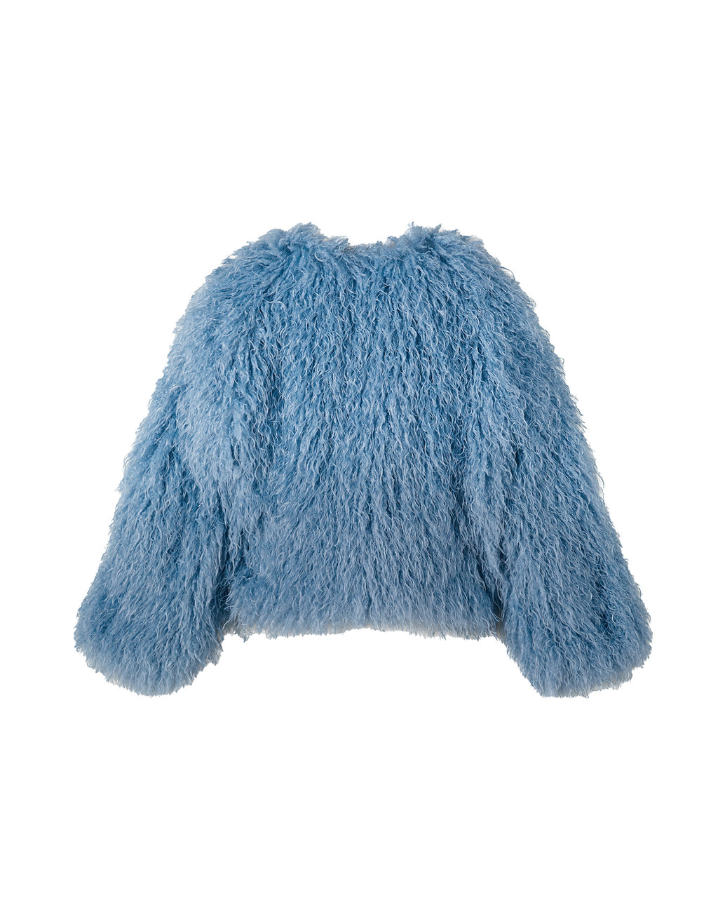 Patrizia Pepe Kids Pelliccia Azzurra per Bambine