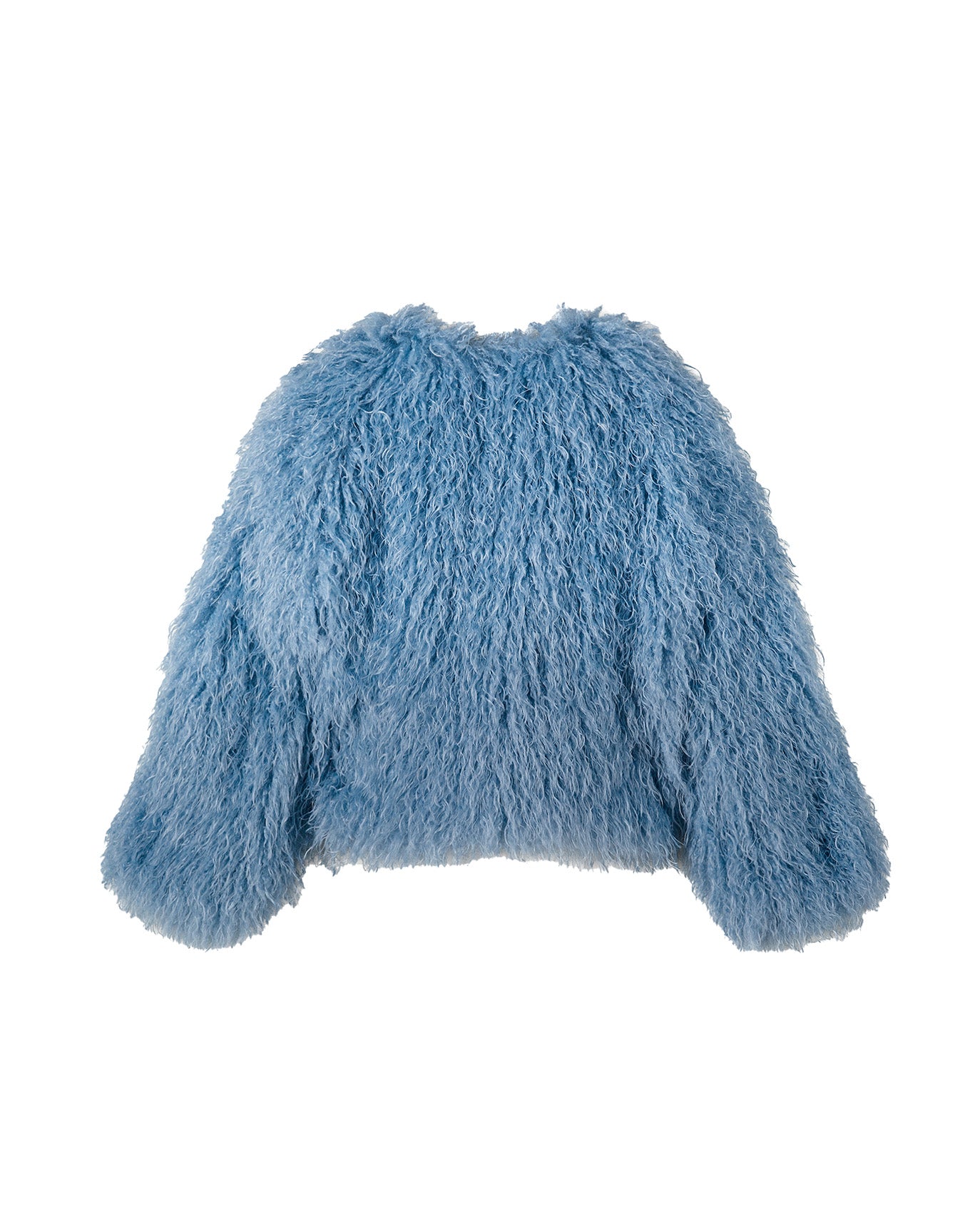 Patrizia Pepe Kids Pelliccia Azzurra per Bambine