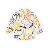 Tuc Tuc Camicia Fantasia Lines per Neonati