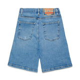 Diesel Kids Bermuda in Denim per Bambini