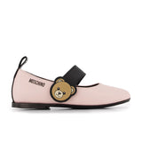 Moschino Kids Ballerina Rosa e Nero con Teddy per Neonate