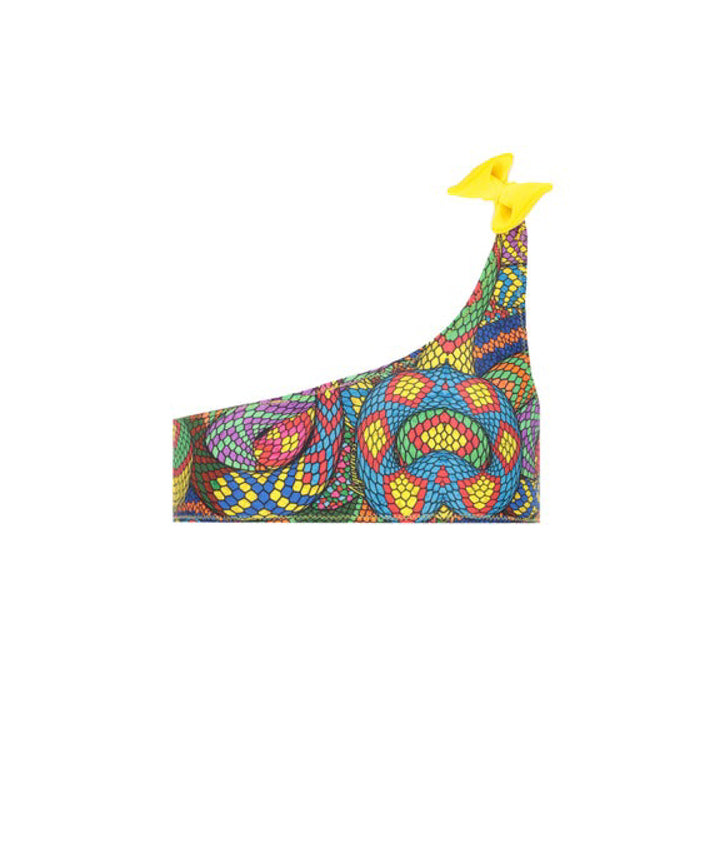 4Giveness Top Monospalla Snake Skin per Bambine