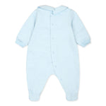 Moschino Kids Tutina Cielo con Logo Teddy Bear per Neonati (retro)