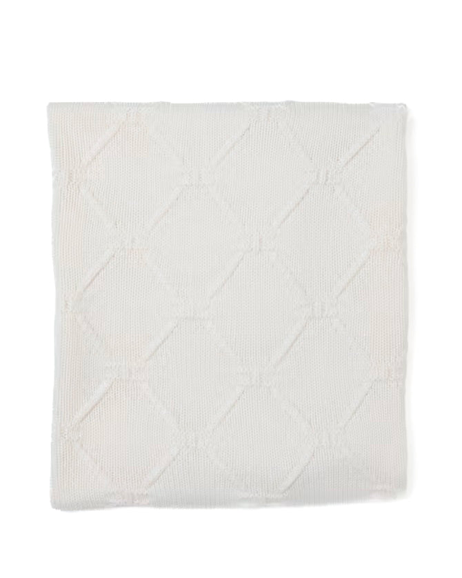Elisabetta Franchi La Mia Bambina Coperta Miele Lana Merino per Neonate