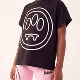 Barrow Kids Completo Nero e Rosa con Logo per Bambine