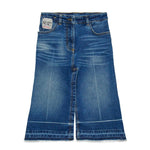 N°21 Kids Gonna Midi in Denim Blu per Bambine