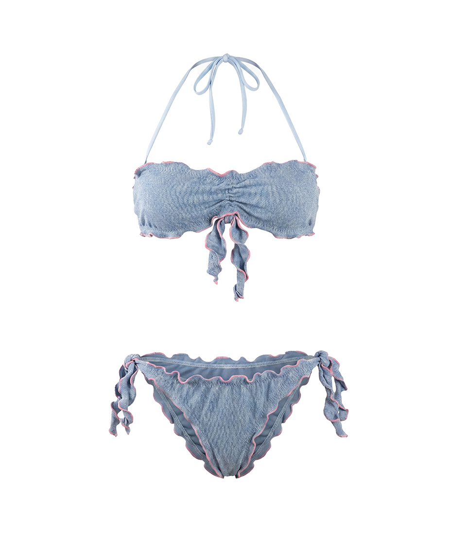 4Giveness Kids Bikini Fascia Azzurro per Bambine