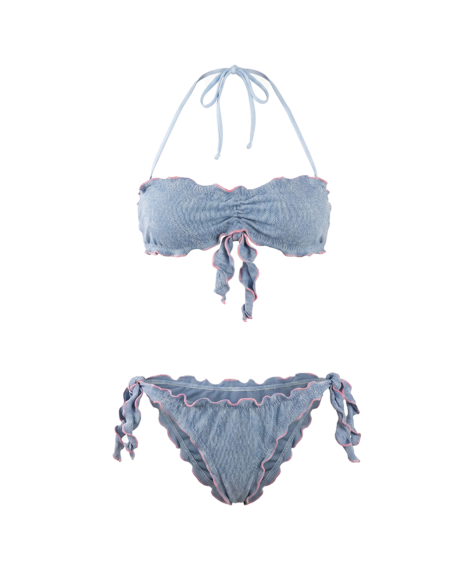 4Giveness Kids Bikini Fascia Azzurro per Bambine