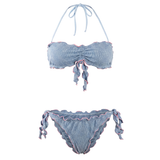 4Giveness Kids Bikini Fascia Azzurro per Bambine
