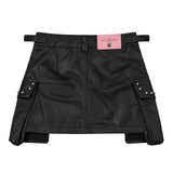 John Richmond Kids Gonna Nero con Tasche con Applicazioni per Bambine