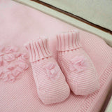 Le Coconne Scarpine Rosa per Neonate