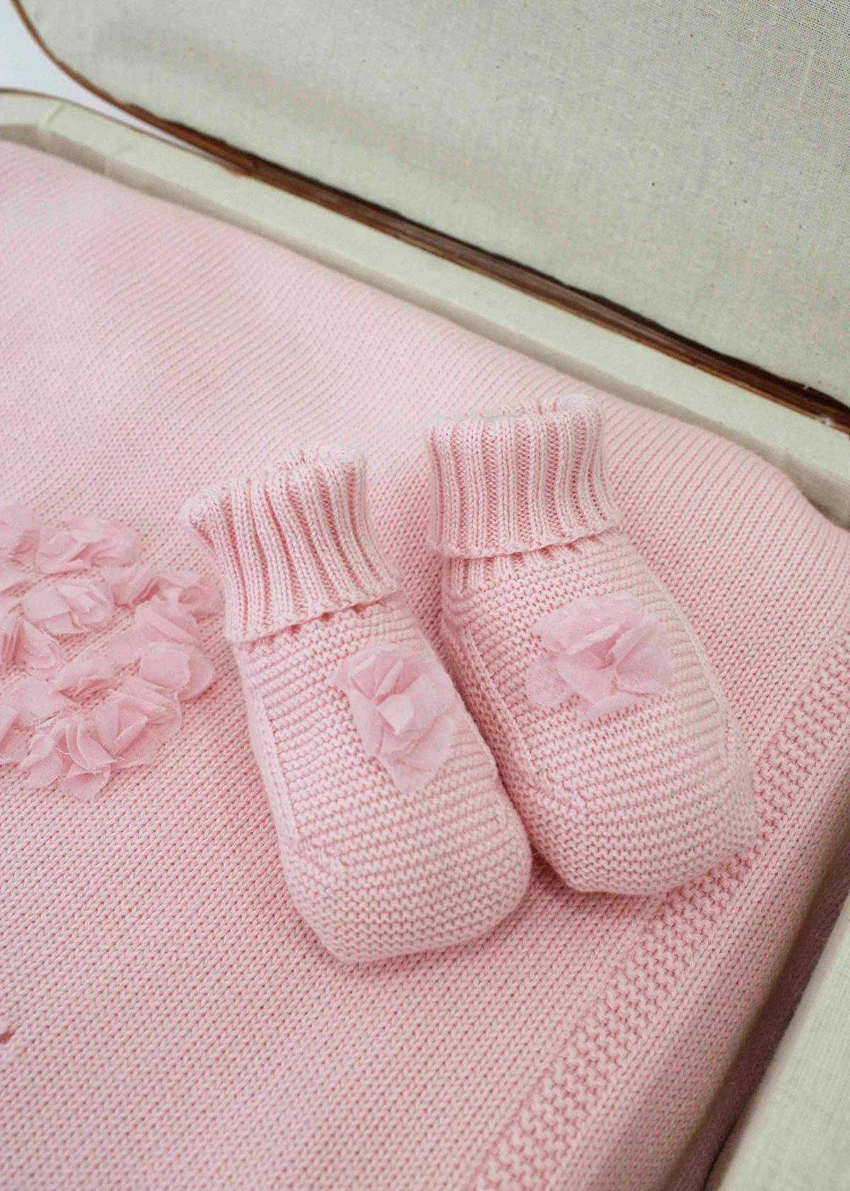 Le Coconne Scarpine Rosa per Neonate